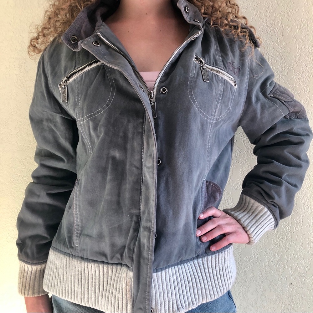 O’Neill coat with detachable hood